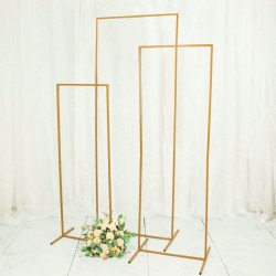 Gold Metal Arch Square - 6.5ft