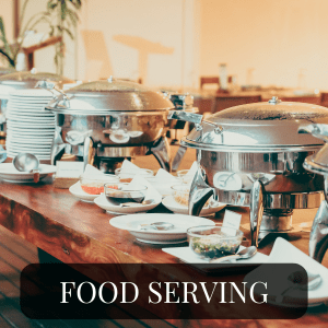 Food Serving- Swag Party Rentals