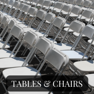 Tables & Chairs - Swag Party Rentals